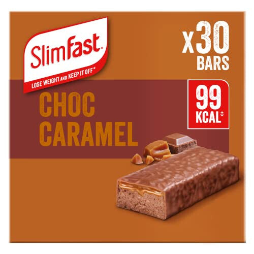 🍫✨ SLIMFAST CHOC CARAMEL SNACK BARS X30 ✨🍫 - Truly Yours