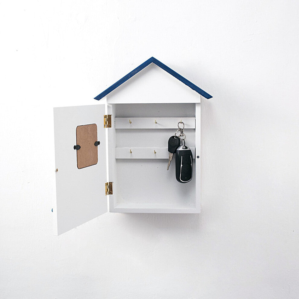 NAUTICAL WOODEN KEY HOLDER CABINET - Truly Yours
