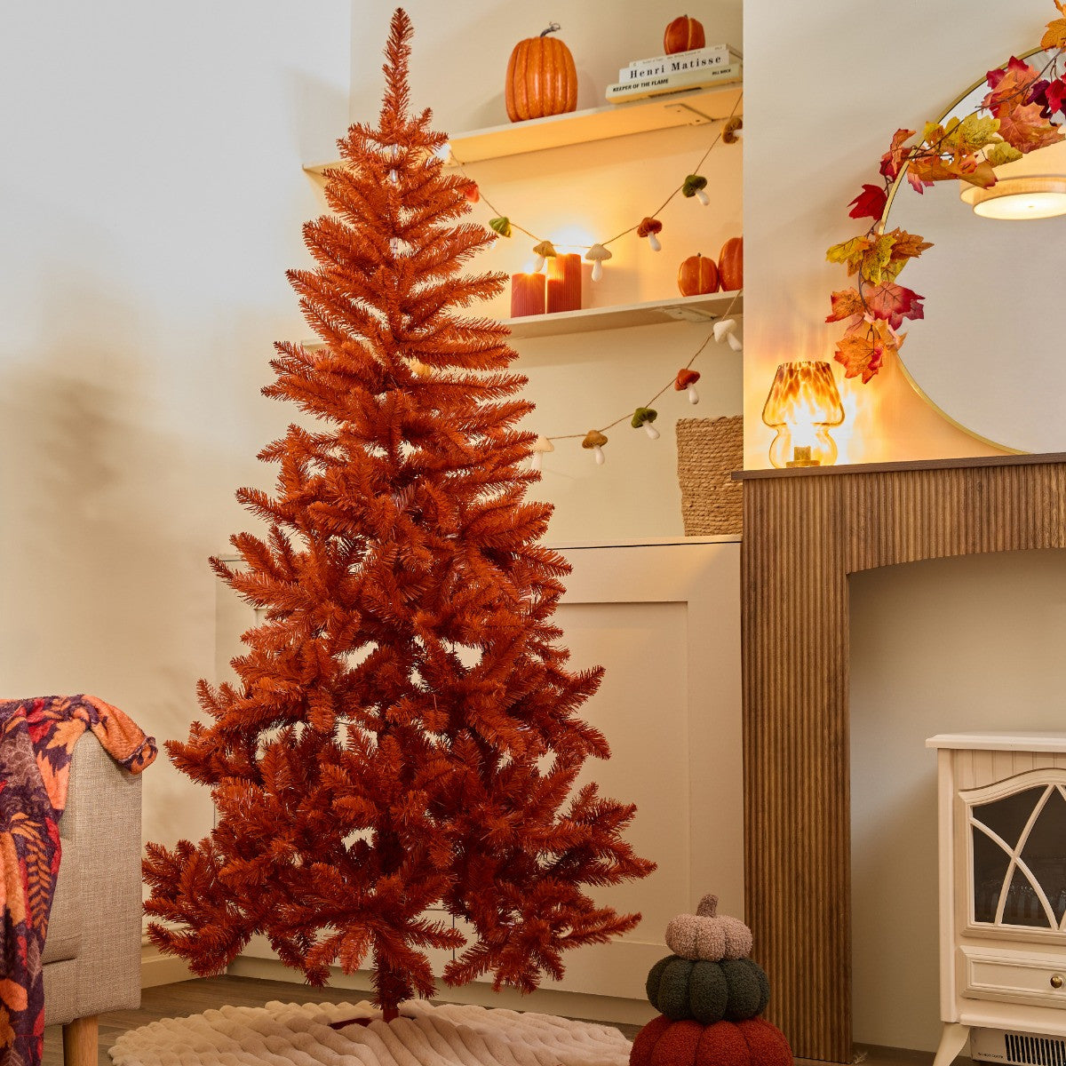 6FT RUST CHRISTMAS TREE