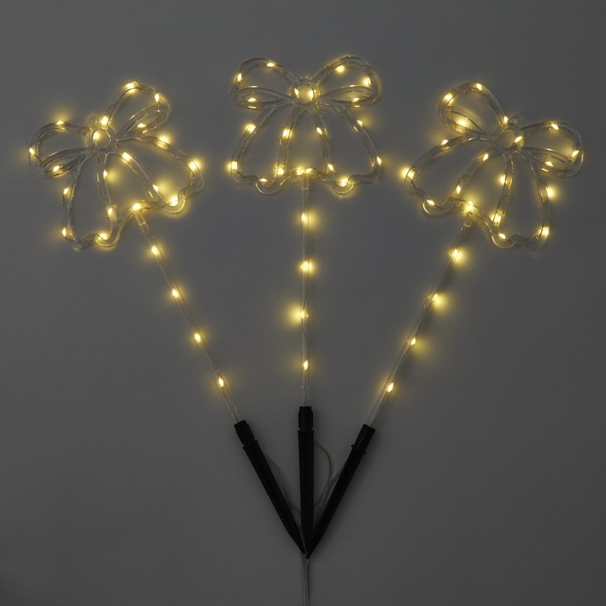 3 Pack Bow Stake Lights