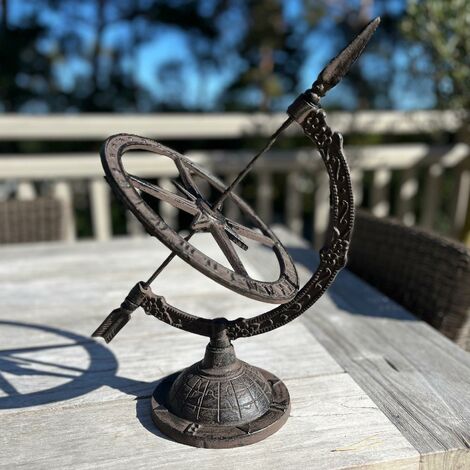 Cast Iron Garden Sundial - Truly Yours