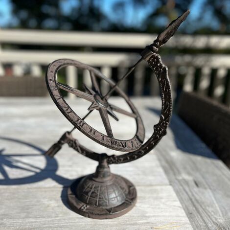 Cast Iron Garden Sundial - Truly Yours
