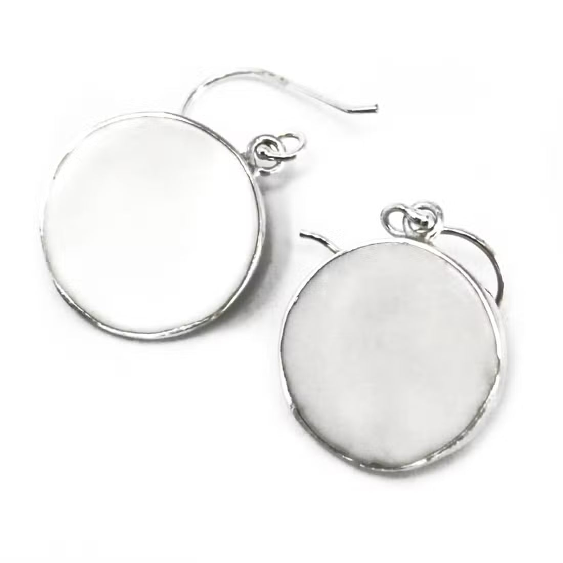 Tree of Life Silver Earrings 15mm - Mother of Pearl - Truly Yours