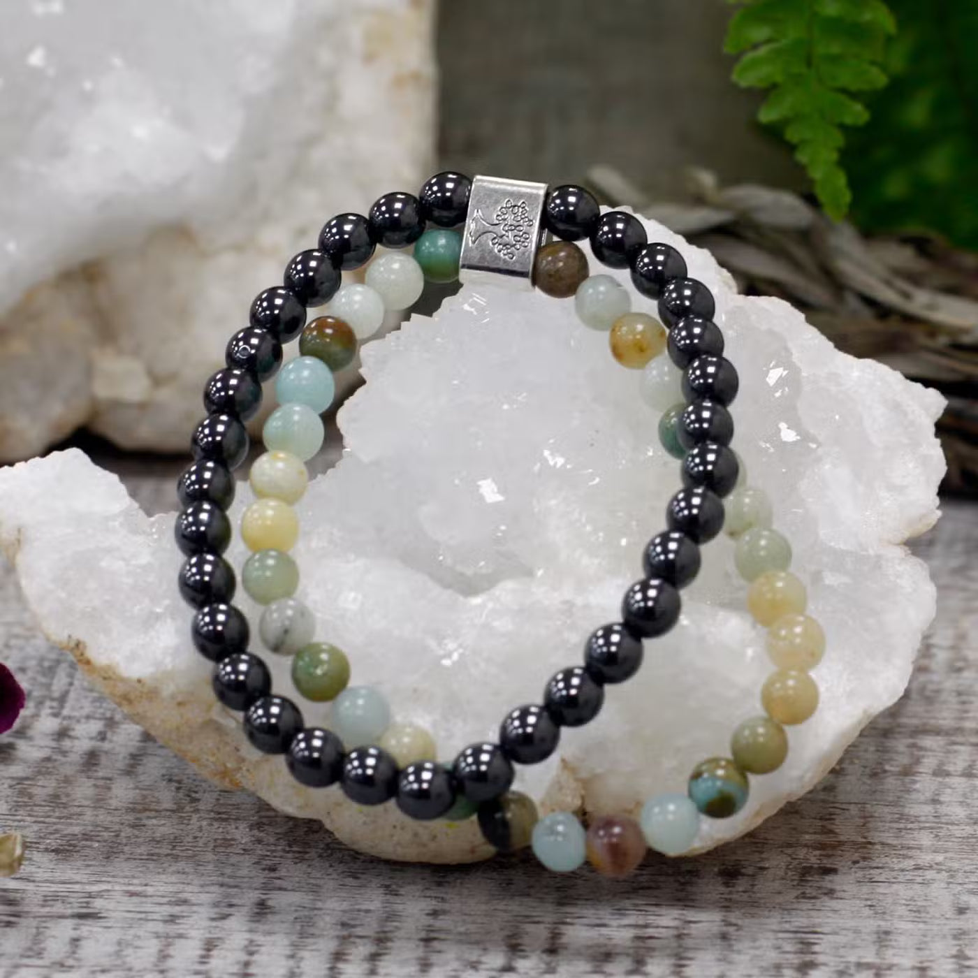 Magnetic Gemstone Bracelet - Amazonite - Truly Yours