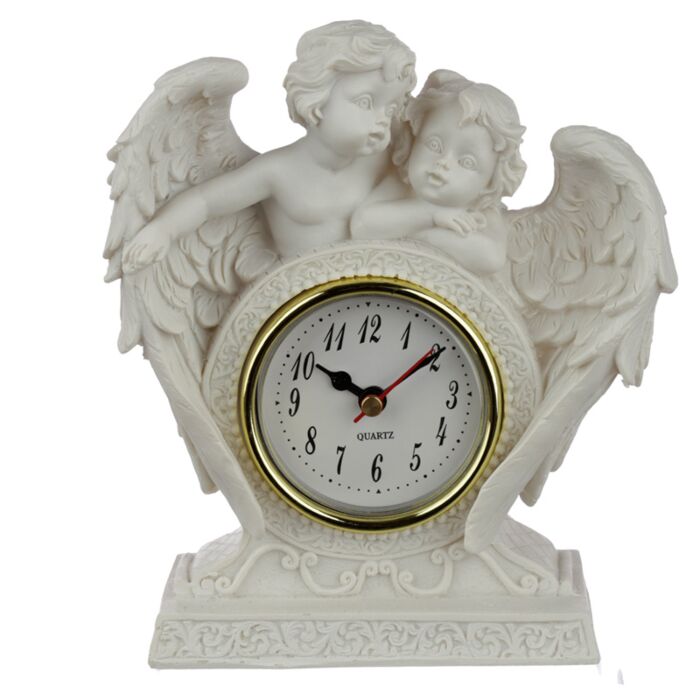 Peace of Heaven Cherub - Endless Love Mantle Clock - Truly Yours