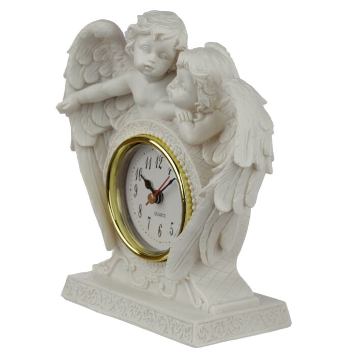 Peace of Heaven Cherub - Endless Love Mantle Clock - Truly Yours