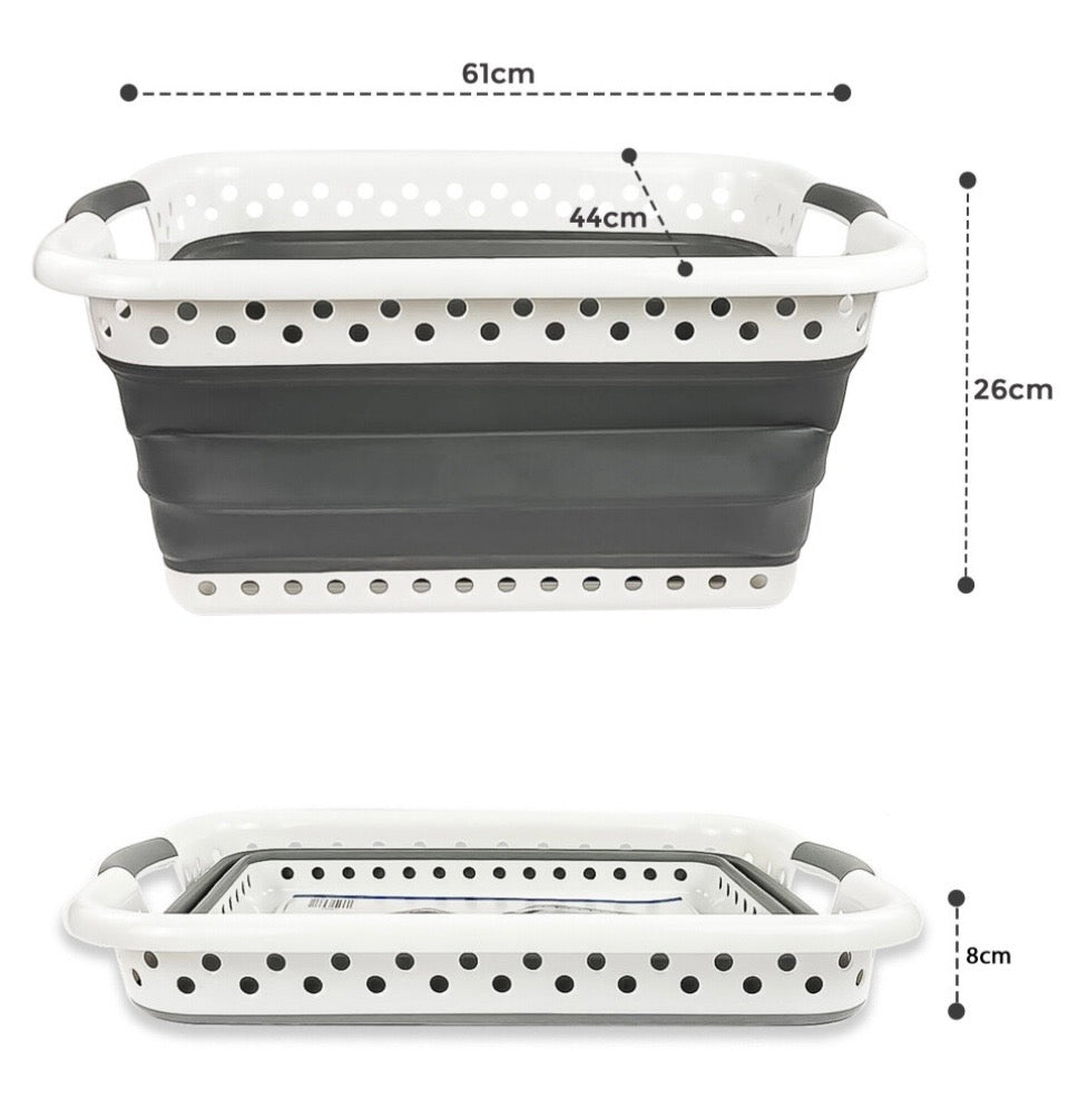 67L Large Collapsible Laundry Basket - Truly Yours