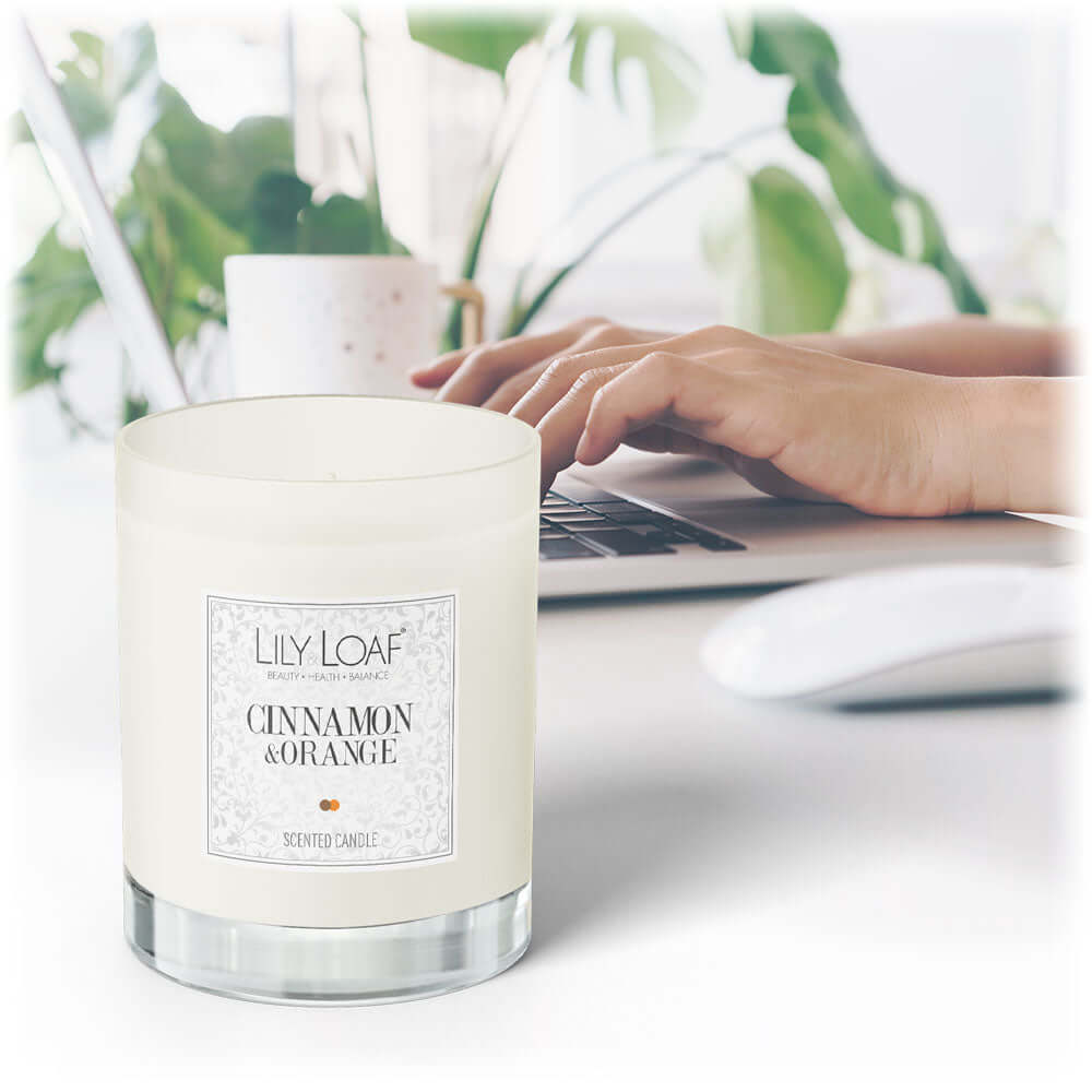 Cinnamon & Orange Soy Wax Candle - Truly Yours