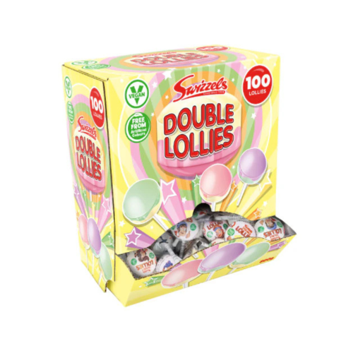 Swizzels Double Lollies Wrap 100 Count - Truly Yours