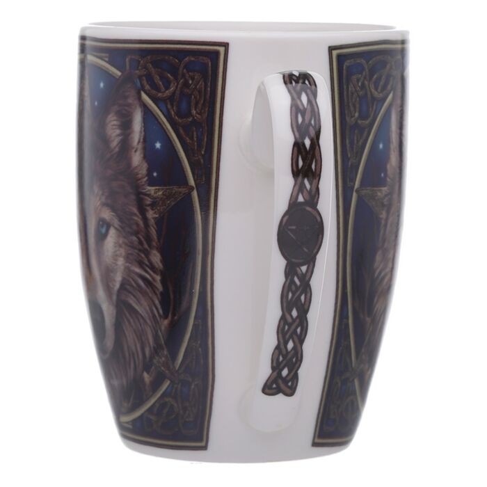 Porcelain Mug - Lisa Parker Wild One Wolf Mug