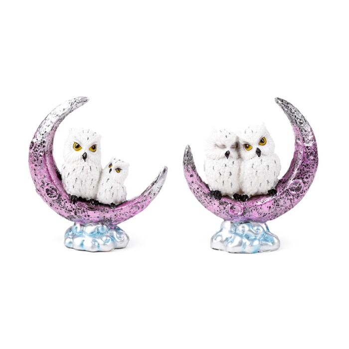 Wise Old Magical Owl - Crescent Moon - Truly Yours