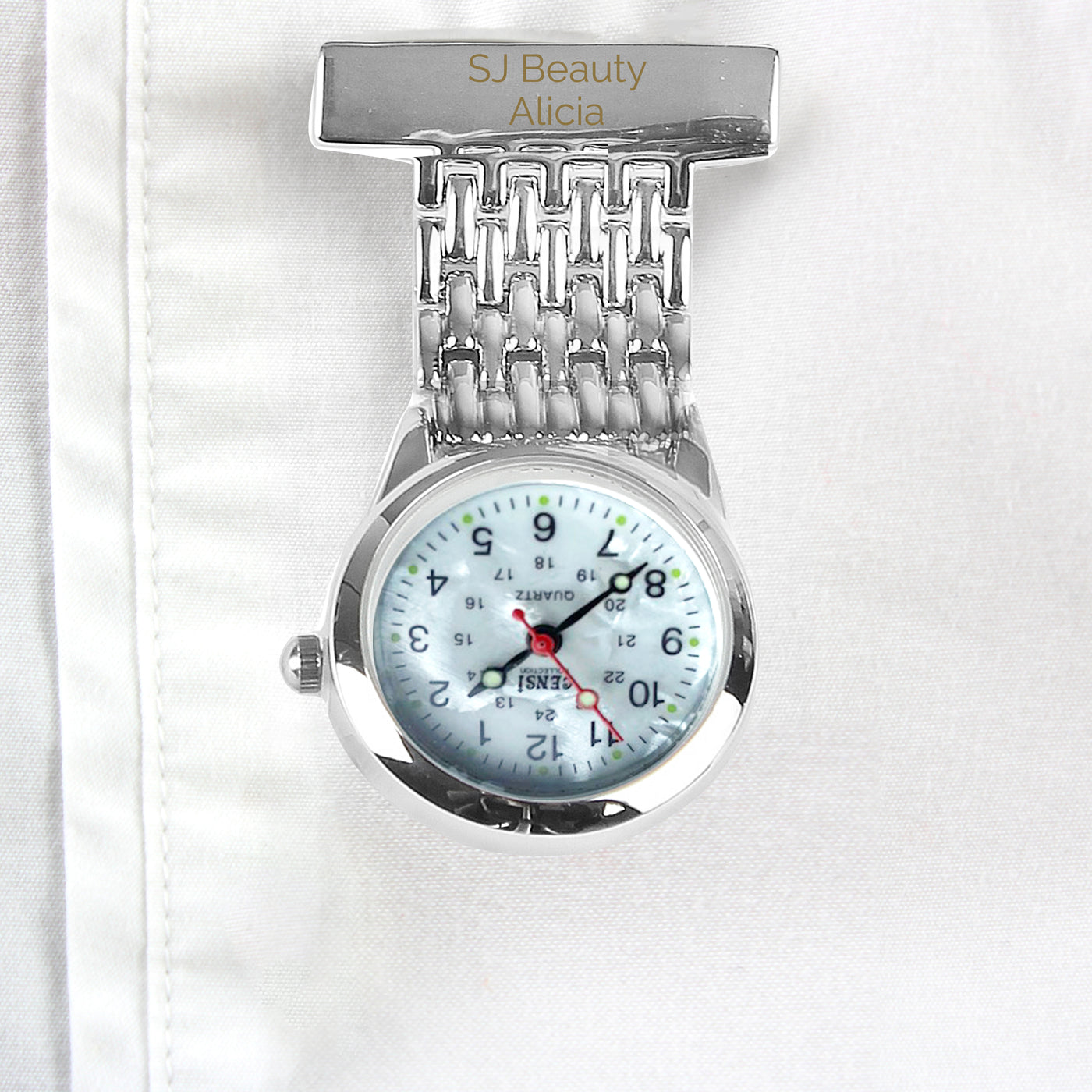 Personalised Nurse's Fob Watch - Truly Yours