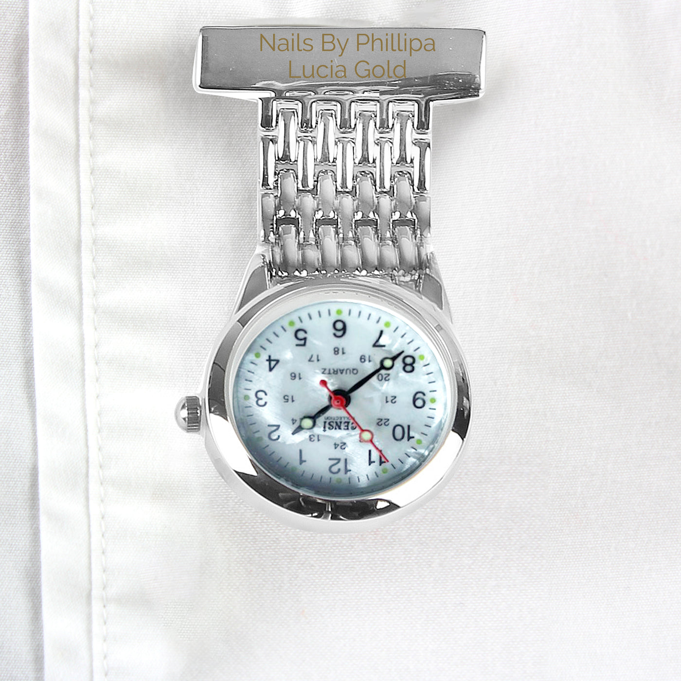 Personalised Nurse's Fob Watch - Truly Yours