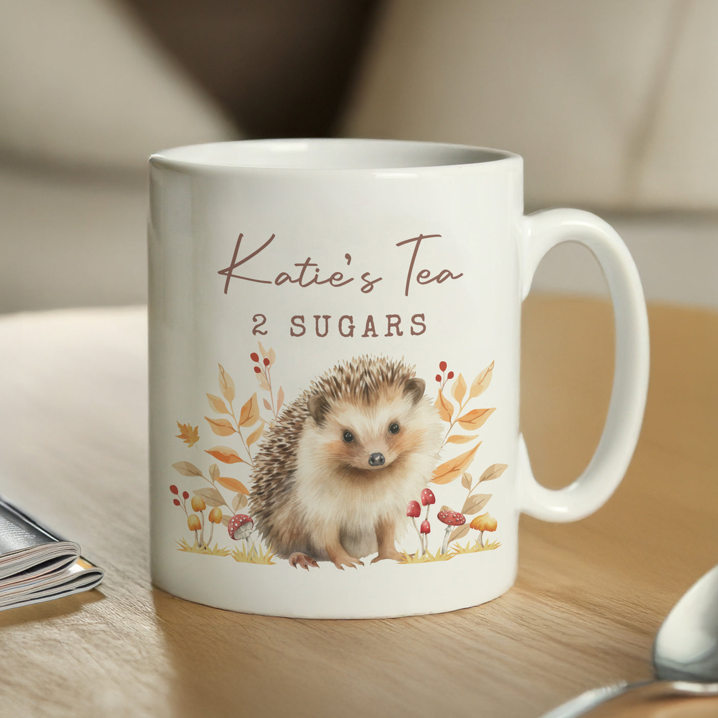 Personalised Hedgehog Mug - Truly Yours