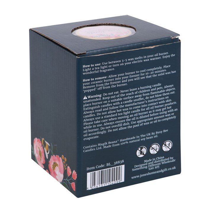 Large Blooming Lovely Wax Melt Burner Gift Set Wax burner