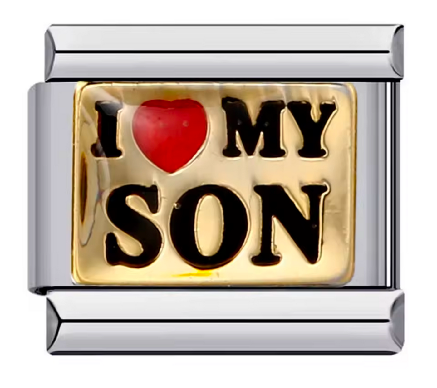Italian Link Relationship Charms - 9mm - Truly Yours