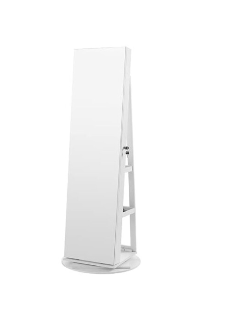 Full-Length Mirror Jewellery Cabinet with LED & Makeup Station - Truly Yours