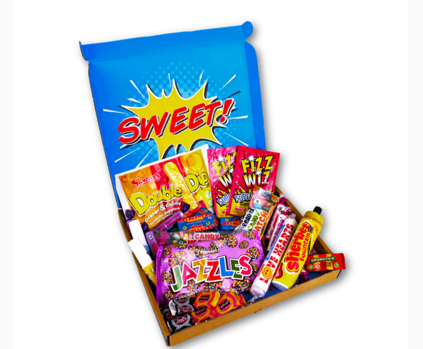 Retro Sweets Hamper - Penny Post Letterbox Gift Sweets