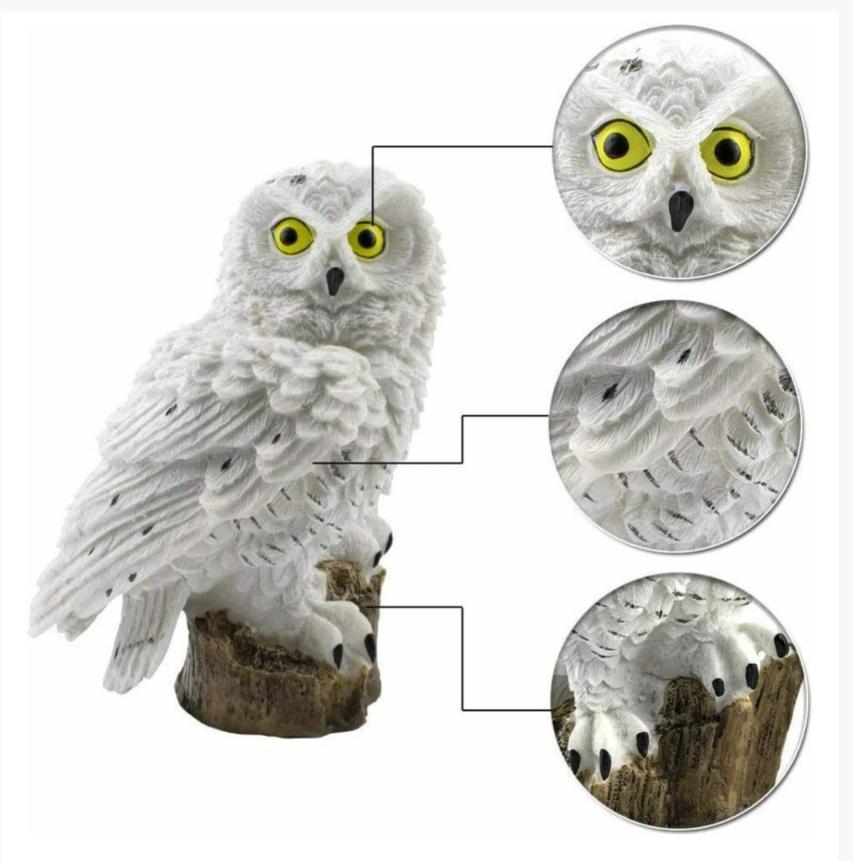 Solar Powered Owl Garden Stake Light - Truly Yours