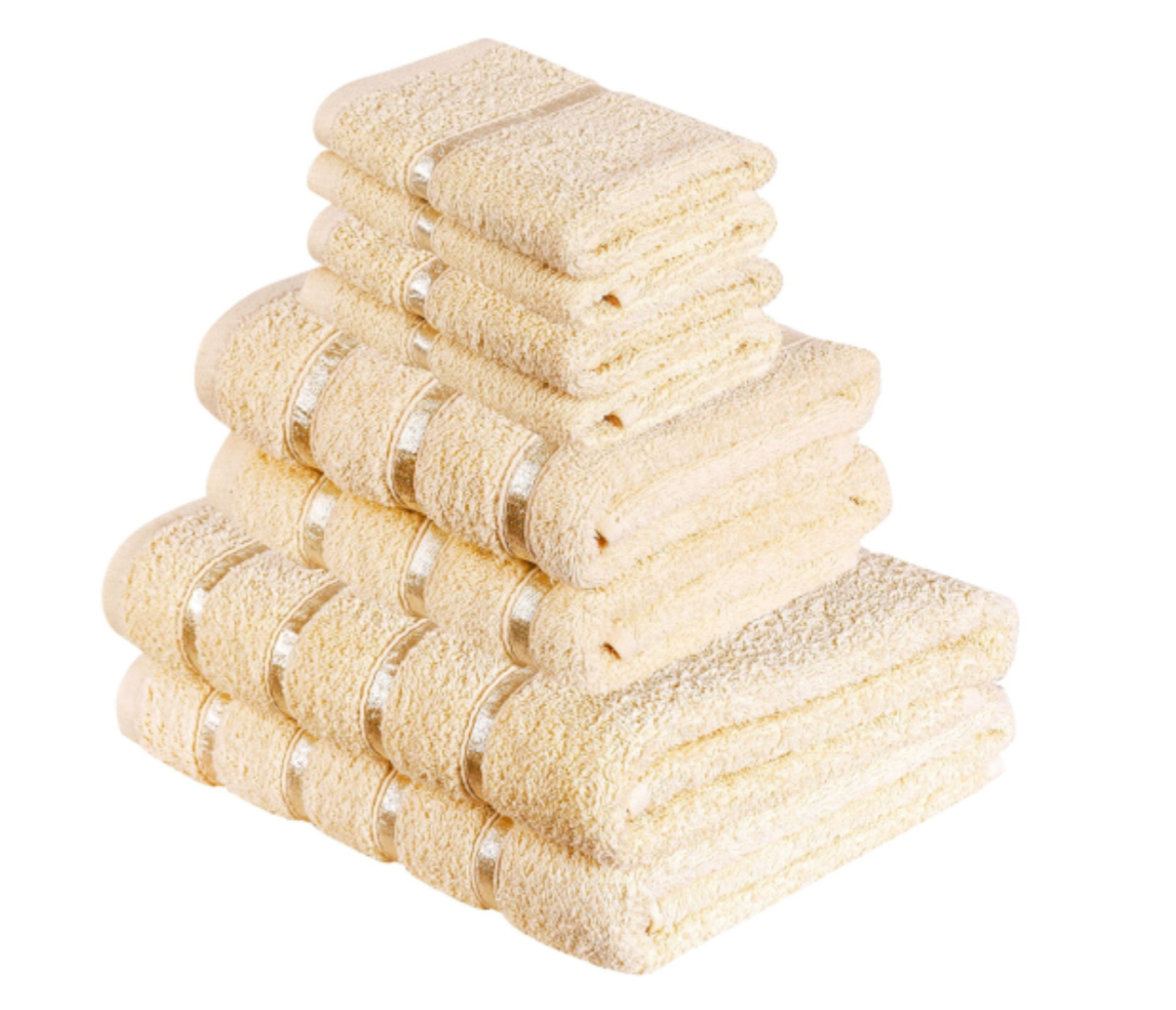 Luxurious Bath Towel, Hand Towel & Face Towel Sets Various Colours - Truly Yours