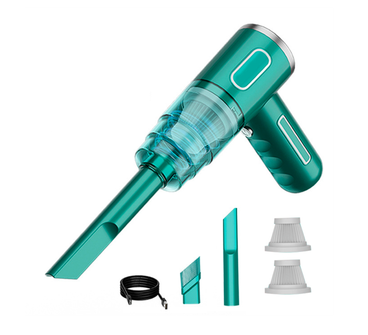 Portable Wireless Car Vacuum Cleaner - Handheld Cordless Mini Vacuum for Home & Car, Green - Truly Yours