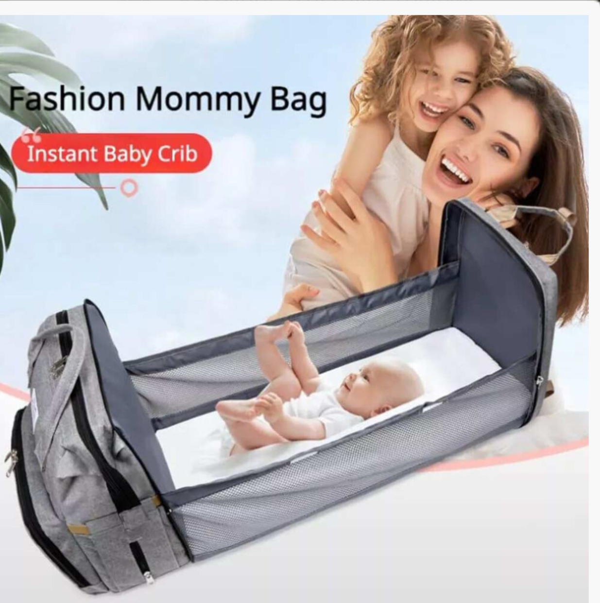 3-in-1 Baby Diaper Bag Backpack with Changing Station Mommy Travel Bag - Truly Yours