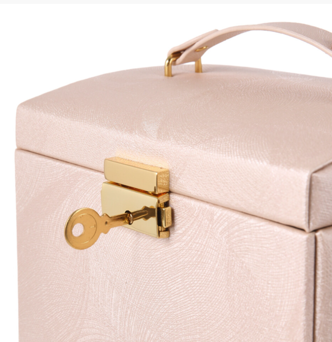 Multi-Function Faux Leather Jewellery Storage Box with Drawers - Truly Yours