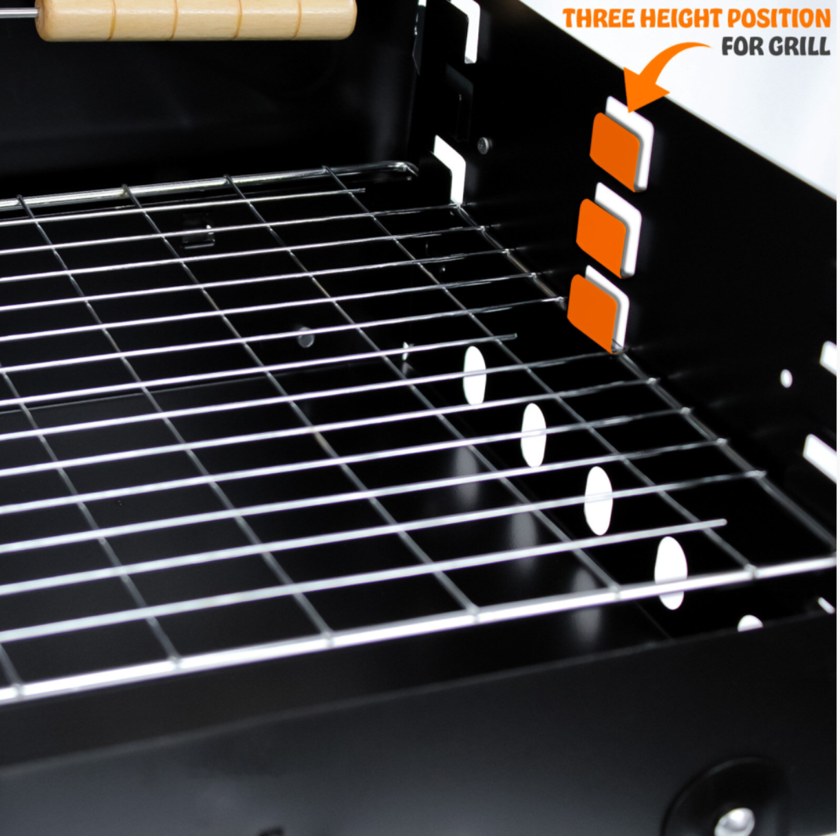 Portable Foldable Suitcase Charcoal BBQ Grill with Integrated Utensils and Carrying Handle - Truly Yours