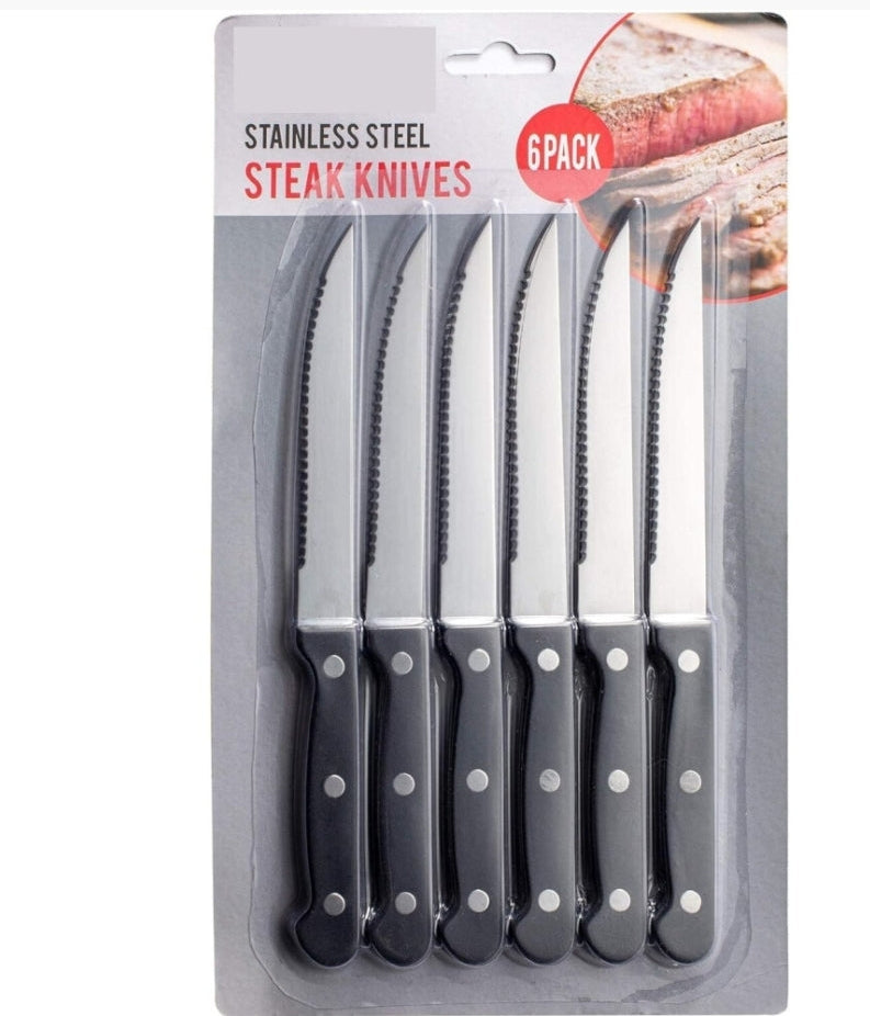6 Piece Steak Knife Set - Truly Yours