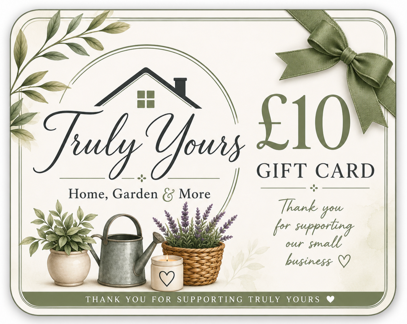 Truly Yours Gift Card - Truly Yours