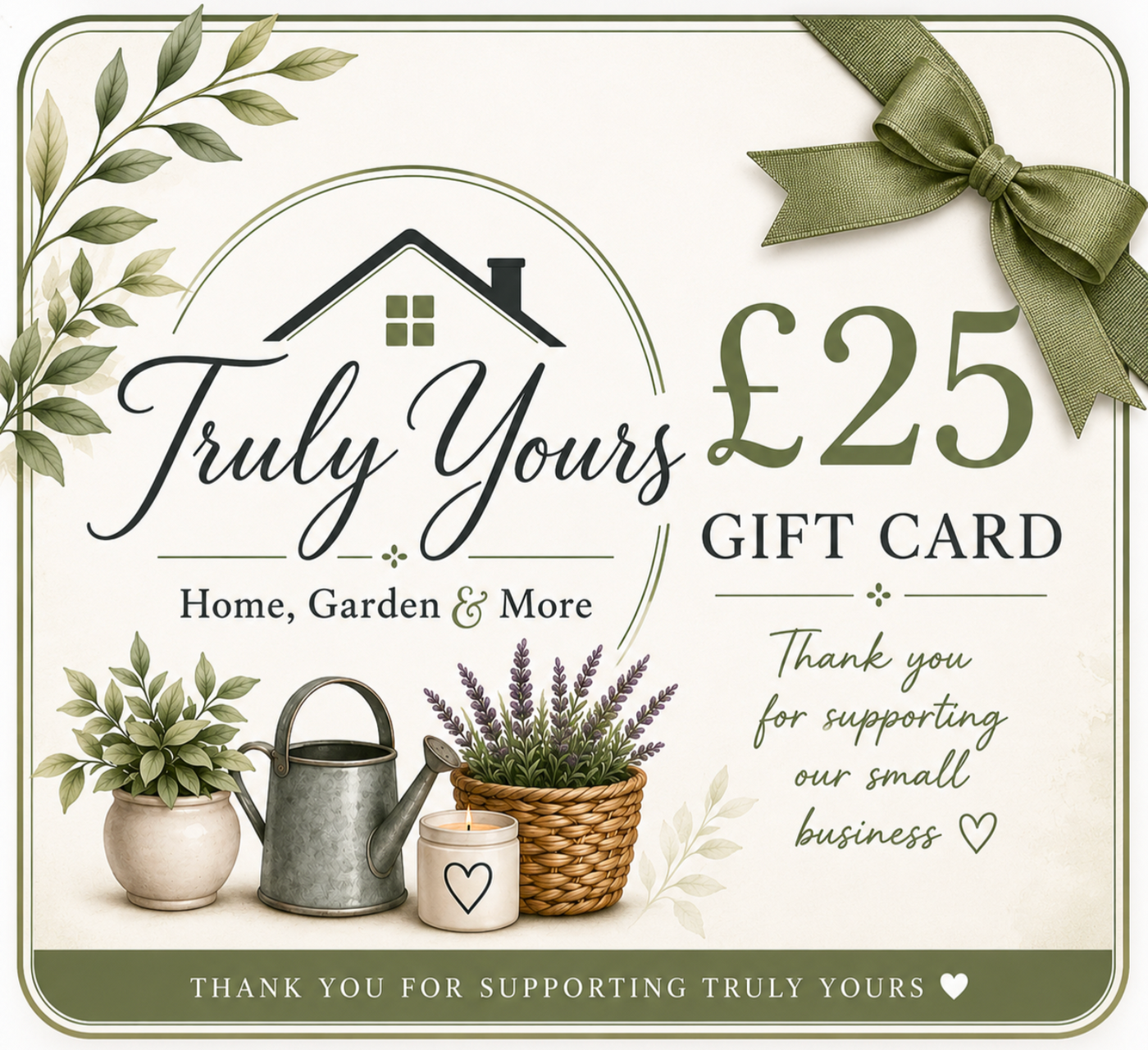 Truly Yours Gift Card - Truly Yours