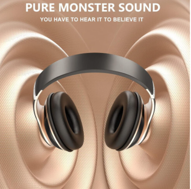 Wireless Headset Foldable Bluetooth Headphones Over Ear 40 Hours Playtime - Truly Yours