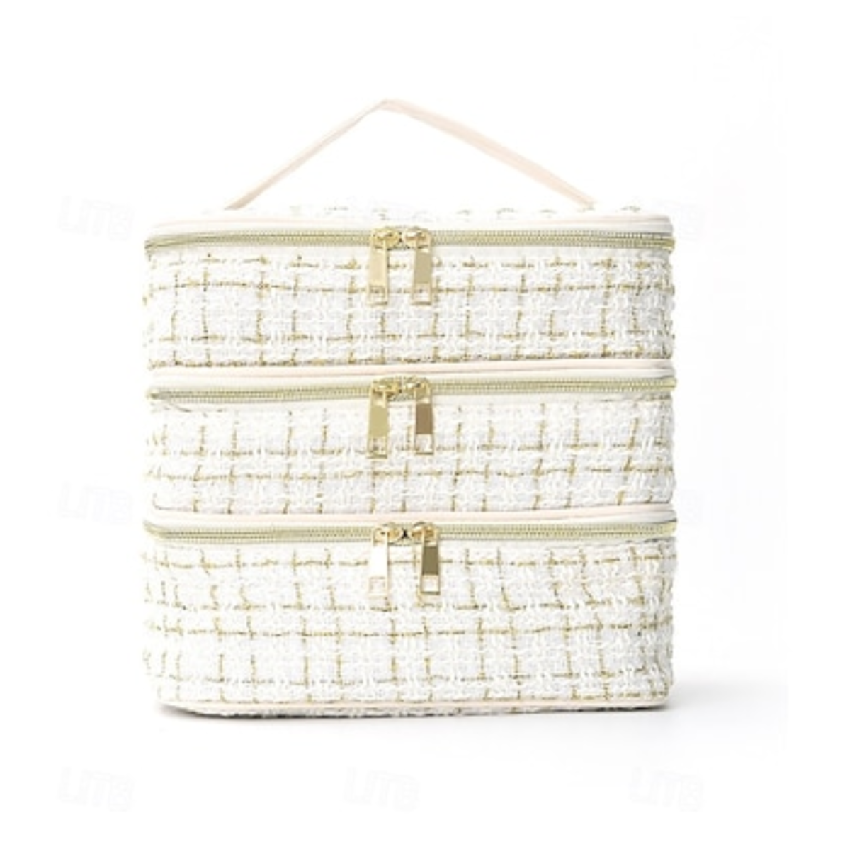 Luxury Quilted Makeup & Travel Organiser Bags– Multi-Compartment Cosmetic Storage Case - Truly Yours