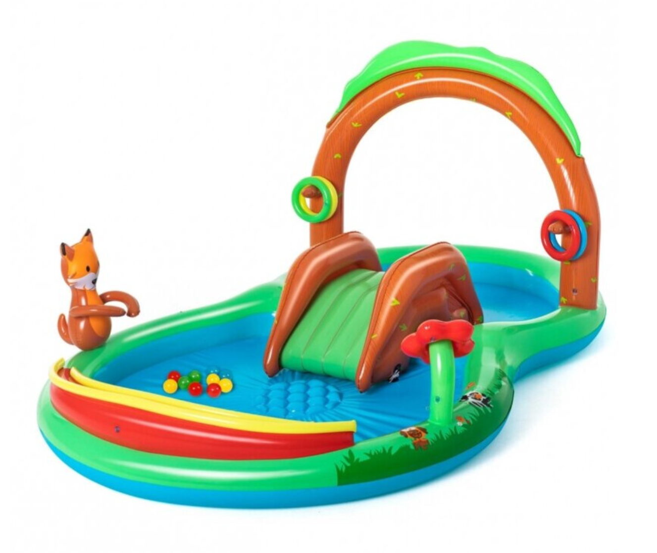 Bestway Friendly Woods Play Centre Paddling Pool - Truly Yours
