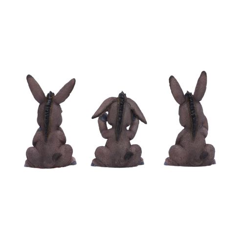 Three Wise Donkeys 11cm - Truly Yours