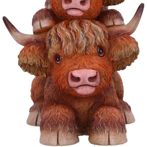 Highland Cow Totem Figurine - Truly Yours