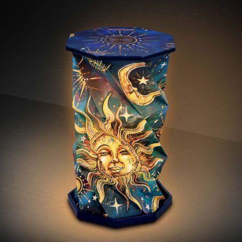 Celestial Foldable Lamp Rechargeable USB Powered 21cm Lamp