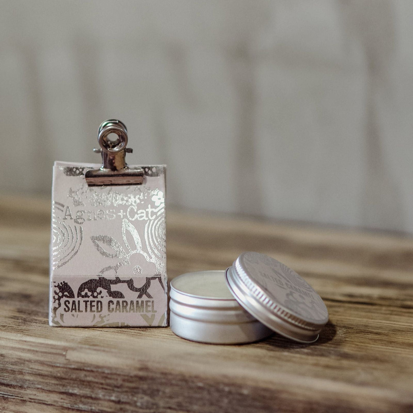 Agnes + Cat Lip Balm - Salted Caramel Agnes + Cat Natural Lip Balms 12g