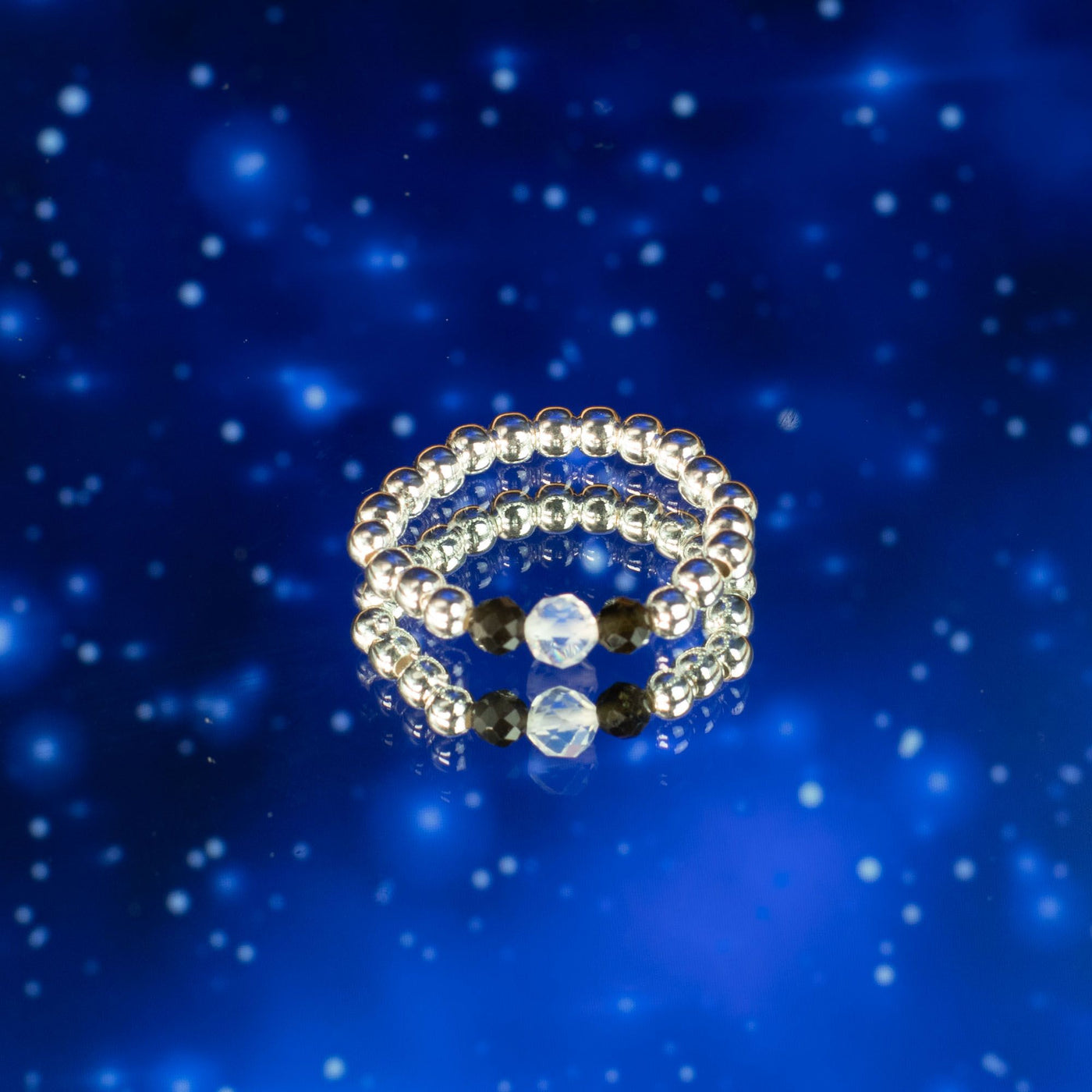 Nymph Spirit Gemstone Ring Set - Northern Lights - Truly Yours