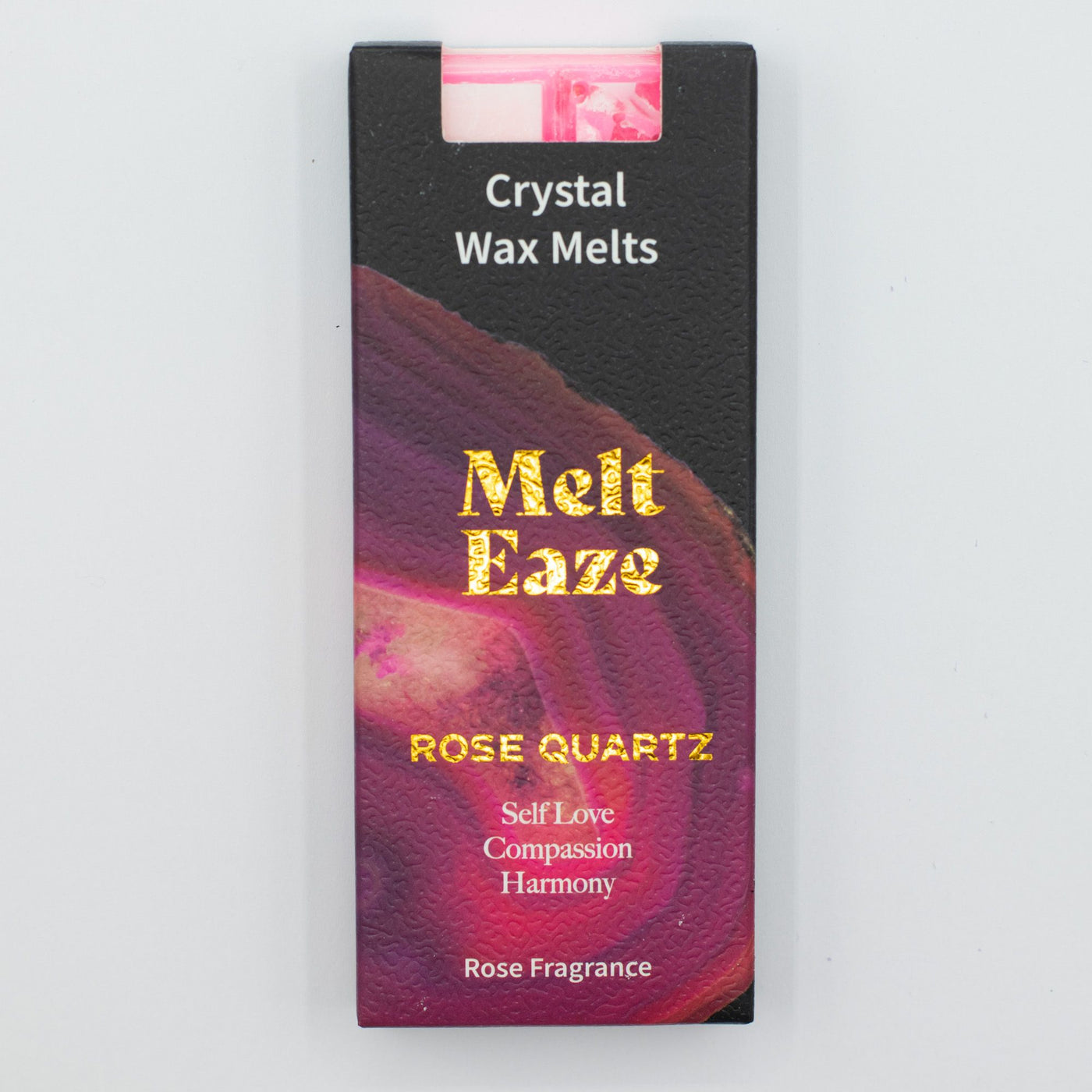 MeltEaze Wax Melts 50g - Rose Quartz Love - Rose - Truly Yours