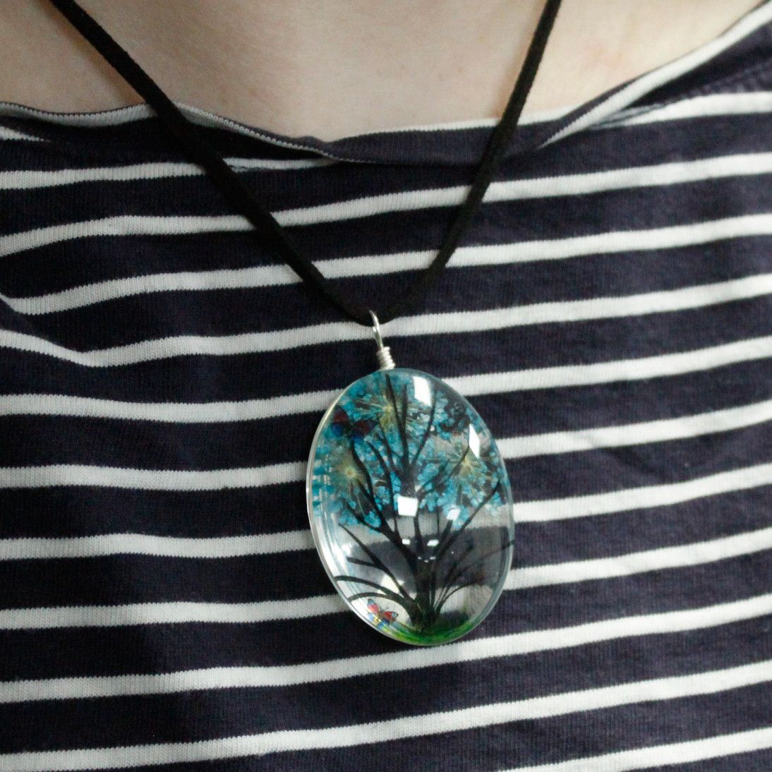 Pressed Flowers - Tree of Life set - Green - Truly Yours