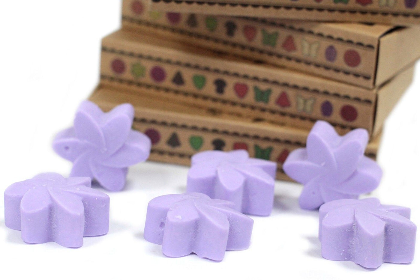 Box of 6 Wax Melts - Lavender Fields Natural Soy Wax Melts