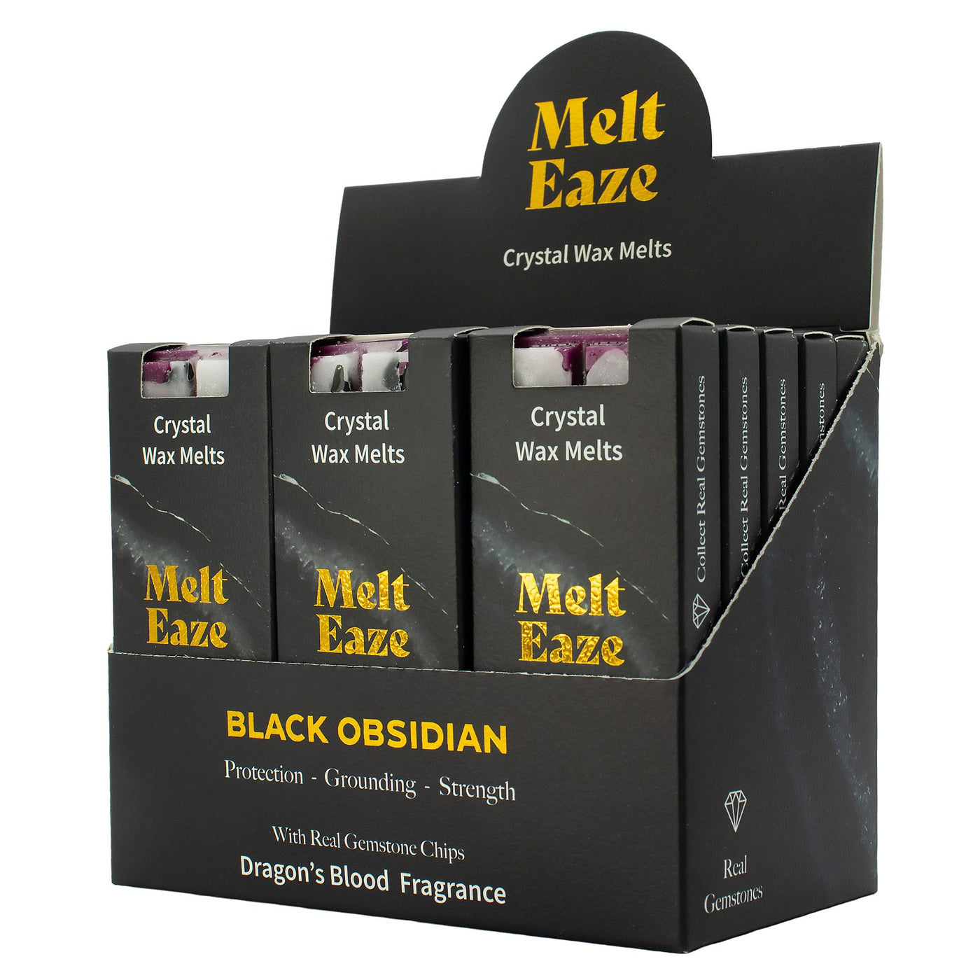 MeltEaze Wax Melts 50g - Obsidian Shield - Dragons Blood - Truly Yours