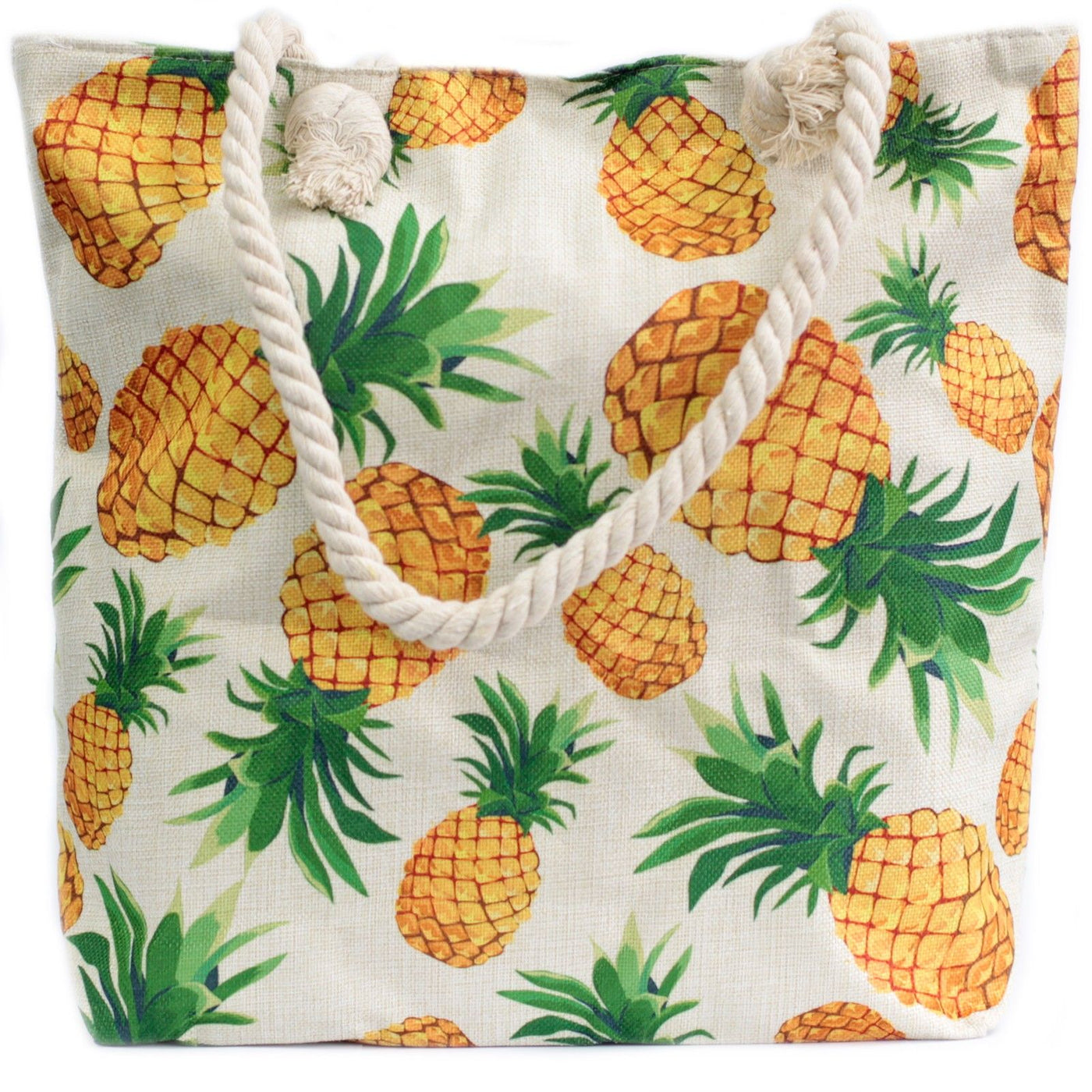 Rope Handle Bag - Pineapples - Truly Yours