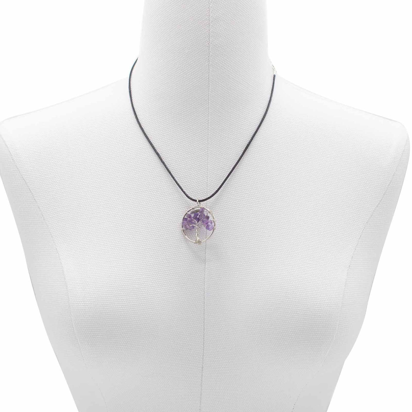 Tree of Life Pendant - Amethyst - Truly Yours