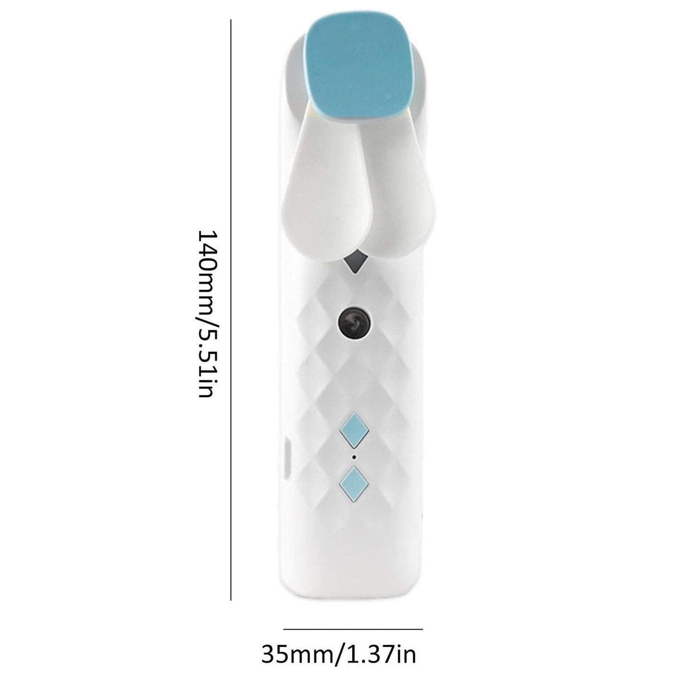 White Nano Mist Face Fan & Spray - USB chargable - Truly Yours