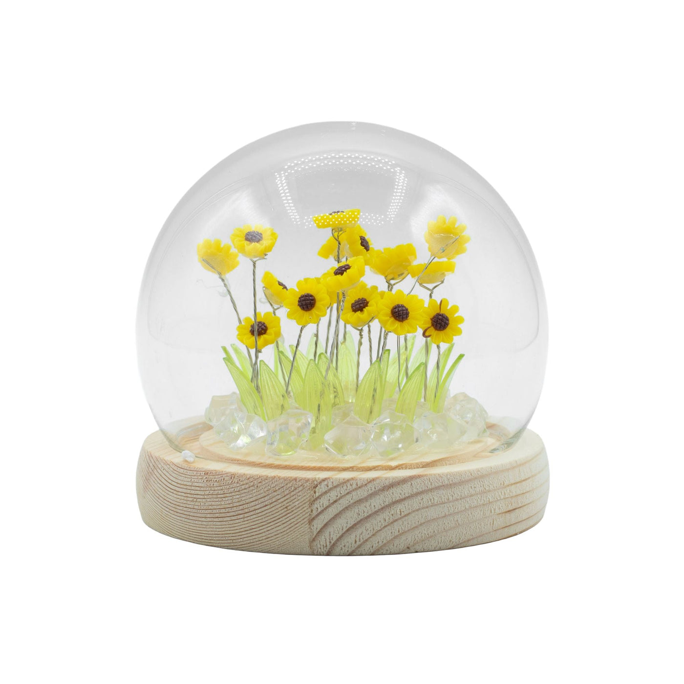 Floral Glow Garden Dome - 20 Sunflower - LED USB Floral Glow Garden Dome