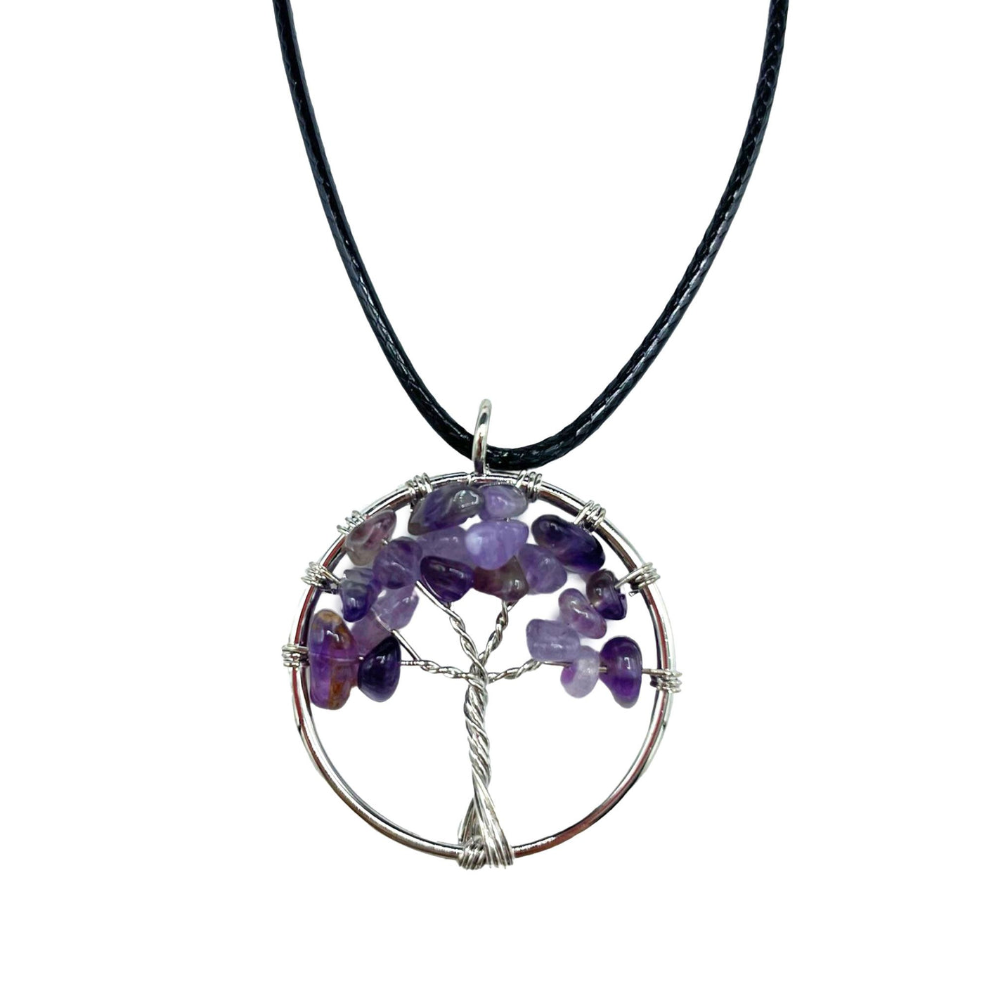 Tree of Life Pendant - Amethyst - Truly Yours