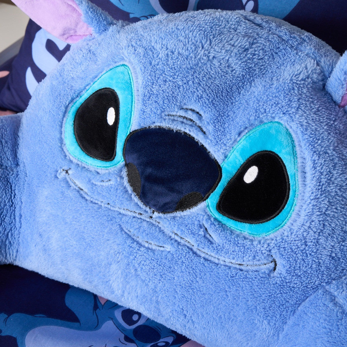 Stitch Cuddle Cushion - Blue - Truly Yours