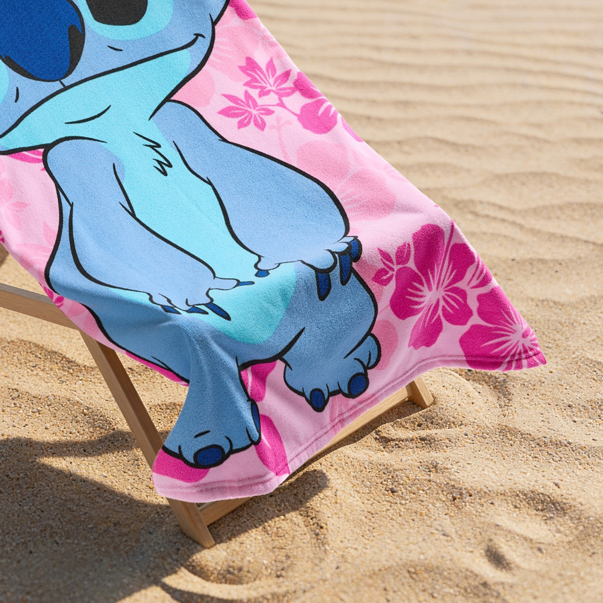 Stitch Beach Towel - Pink - Truly Yours